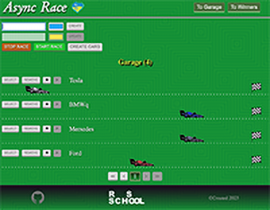 RS school work Async Race